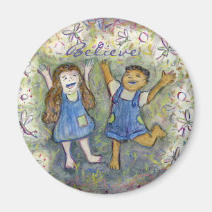 Fun. met Fairies Art, aangepaste koelkast-magneten Magneet