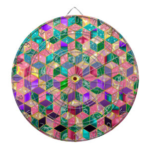 Fun, met meer gemengde ruitvormige hexagon dartbord