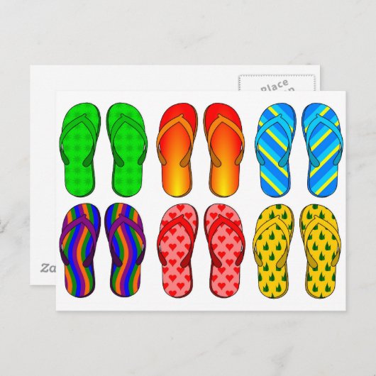 Fun met omdraaien briefkaart (Voorkant / Achterkant)