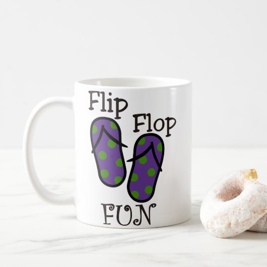 Fun met omdraaien koffiemok (Met donut)