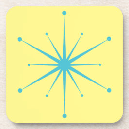 Fun, Mideeuw Modern Retro Starburst Bier Onderzetter