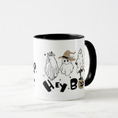 Fun mignon Fantôme Whimsical Halloween Mug (Devant droit)