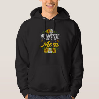 Fun Mijn favoriete mensen noemen me mammie zonnebl Hoodie