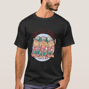Fun mini Golf met mini Golf Club als mini Golf T-shirt