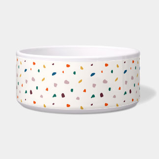 Fun Modern Pet Bowl – Retro stijl Hondenbak Voerbakje