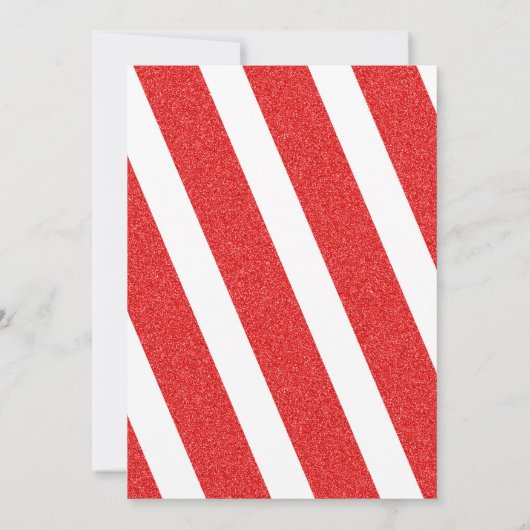 FUN MODERN RN afstuderen nodigt uit tot RED glitte Kaart (Achterkant)