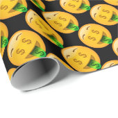 Fun Money Emoji Cadeaupapier (Rol Hoek)