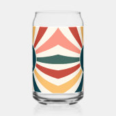 Fun Monogramme couleur Motif rétro (Gauche)