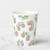 Fun Monster Trucks Papieren Cup Bekers (Achterkant)