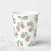 Fun Monster Trucks Papieren Cup Bekers (Voorkant)