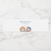 Fun Monster Trucks Water Bottle Label Waterfles Etiket (Enkel label)