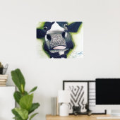 Fun Moo Koe Poster (Thuiskantoor)