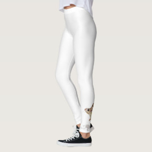 Fun Mouse Art over Leggings-geweldige workout Draa Leggings