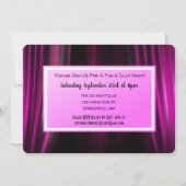 Fun Movie Parodie Anniversaire Fête Invitation (Dos)