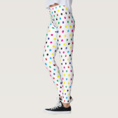 Fun Multicolor Polka Dot Pattern-Leggings Leggings (Links)