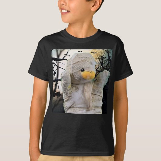 Fun Mummy design for Halloween T-Shirt (Voorkant)