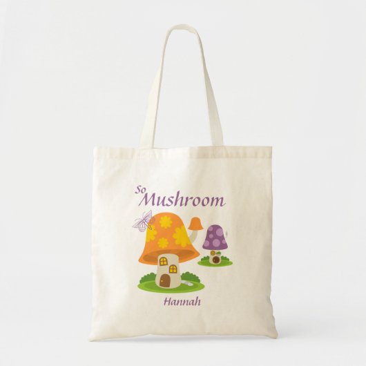Fun Mushroom Canvas tas (Voorkant)