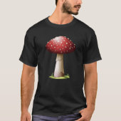 Fun Mushrooms Foraging Mycology Fungi Cool Mushroo T-shirt (Voorkant)