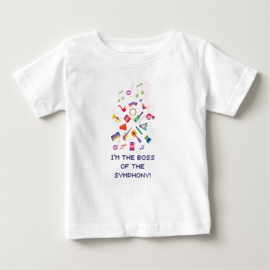 Fun Musical Instruments Kids T-Shirt (Voorkant)