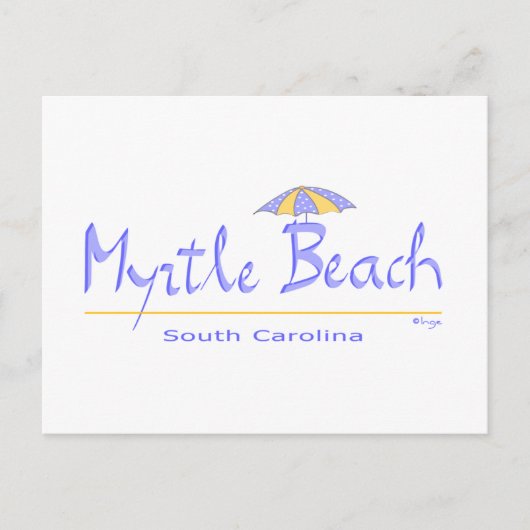 Fun Myrtle Beach, SC Briefkaart (Voorkant)