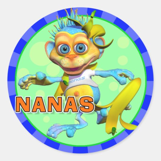 Fun Nanas Stickers (Voorkant)