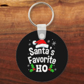 Fun Naughty Dirty Adult Pyjama Kerst T-shirt Manne Sleutelhanger (Voorkant)