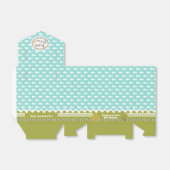 Fun Nautical Fishes Favor Box Bedankdoosjes (Uitgevouwen)