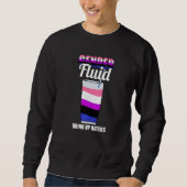 Fun Neutral Genderless Pride Non Binary - Gender F Trui (Voorkant)