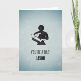 Fun New Vader - Papa flesvoeding baby Custom Kaart