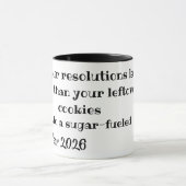 Fun New Year Wishes Mug Mok (Midden)