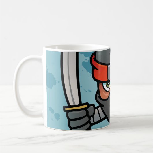 Fun Ninja Design Koffiemok (Links)