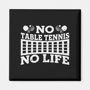 Fun No Table Tennis No Life Ping Tennis Ball Magneet