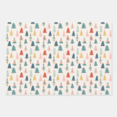 Fun Noël Assortiment Enveloppement Feuilles de pap (Devant 3)