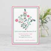 Fun Noël Fun Invitation (Debout devant)