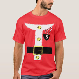 Fun Novelty Kerstkerstkerstkerstman Costume Grafis T-shirt