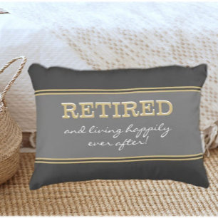 Fun Novelty Retirement Gift/Pillow Accent Pillow Kussen