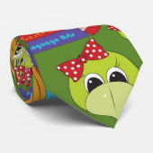 Fun Novelty Teacher Silky Mannen Stropdas (Opgerold)