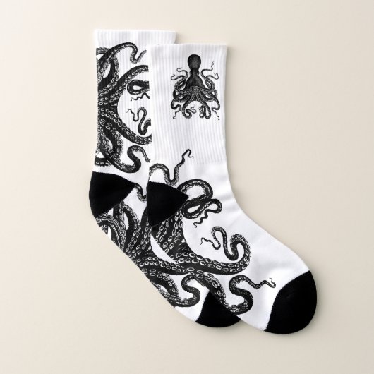 Fun Octopus Kraken steampunk oceaantentacle zee Sokken (Paar)
