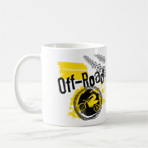 Fun Off Road Dirt Bike Mini Poster Koffiemok