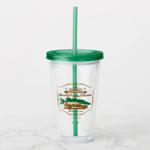 Fun Old Fashioned Griswold Family Kerstmis Acryl Drinkbeker