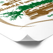 Fun Old Fashioned Griswold Family Kerstmis Poster (Hoek)