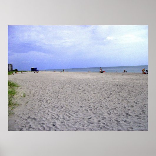 Fun on Siesta Keys Beach Poster (Voorkant)