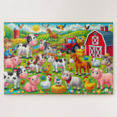 "Fun on the Farm" - Jigsaw Puzzle (Horizontal)