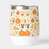Fun Orange Fall Motif (Droite)