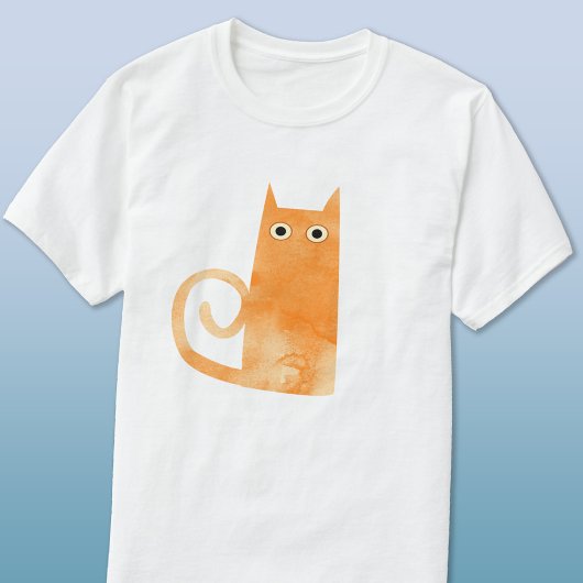 Fun Oranje Cat T-shirt
