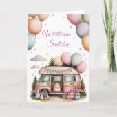 Fun Outdoor Boho Celebration Kaart (Voorkant)