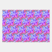 Fun Paarse Cookie Pattern Inpakpapier Vel (Voorkant)