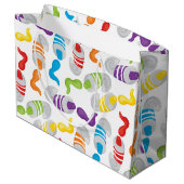Fun Paint Party grand sac cadeau (Dos Angle)