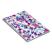 Fun Paint Splatter Notitieboek (Rechterzijde)