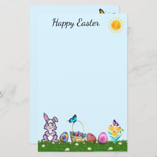 Fun Pâques papeterie (Devant / Derrière)